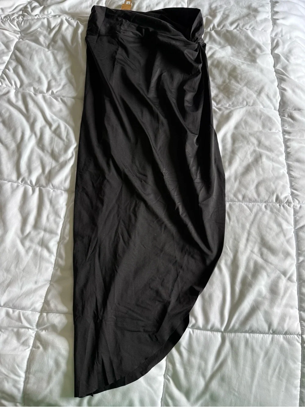 SKIMS Black Three-Piece Swim - Swim Shorts, Swim Top & Sarong